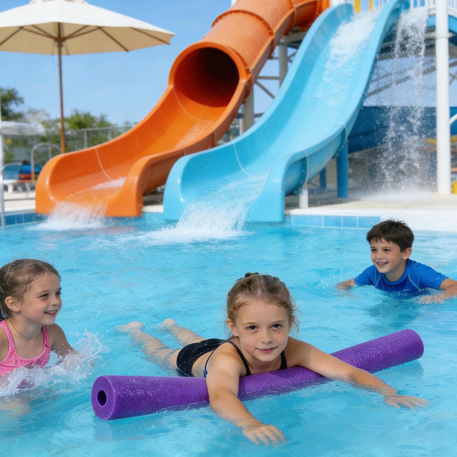 Piankowe makarony do pływania, – Foam Pool Noodle recenzja i cena