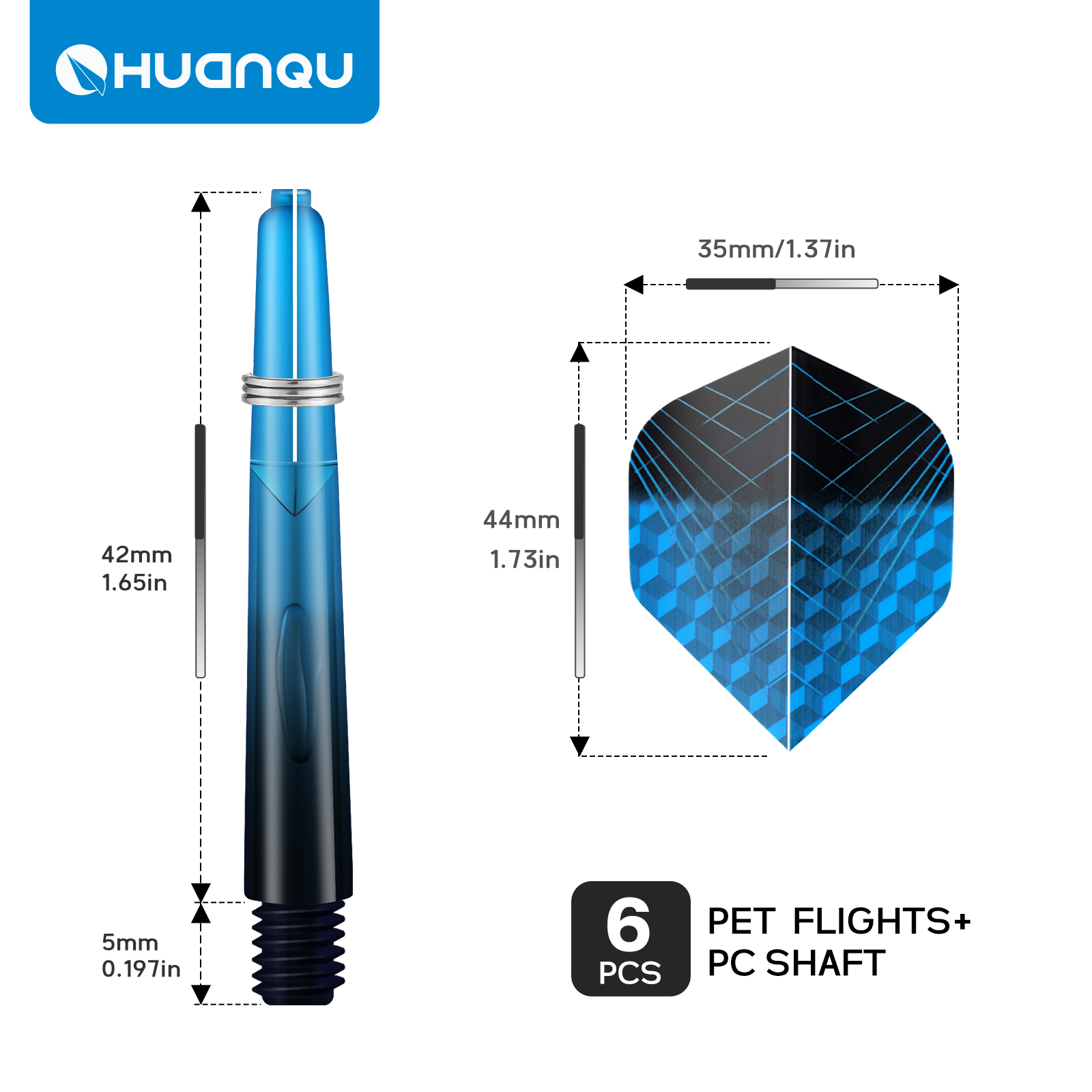 Huanqu 47mm Trzonki do rzutek  – Sports Equipment In Flight recenzja i cena