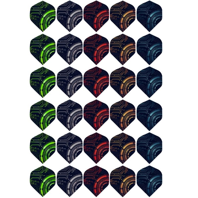30pcs/pakiet Fiather Tail Flig – Sports Equipment In Flight recenzja i cena