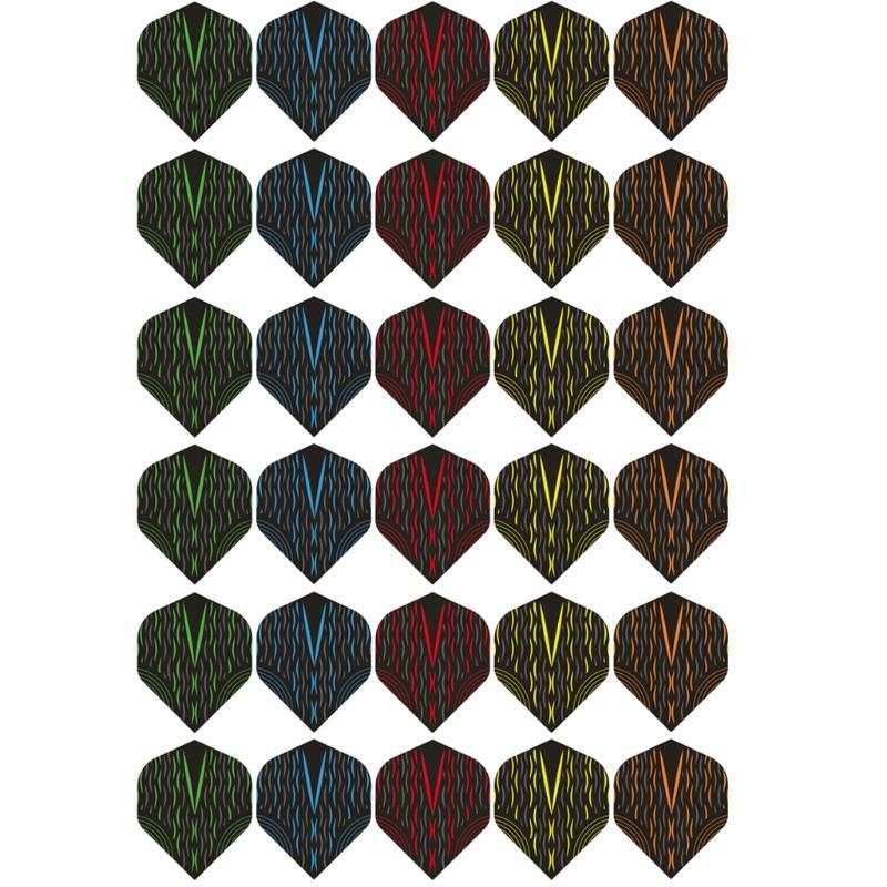 30pcs/pakiet Fiather Tail Flig – Sports Equipment In Flight recenzja i cena